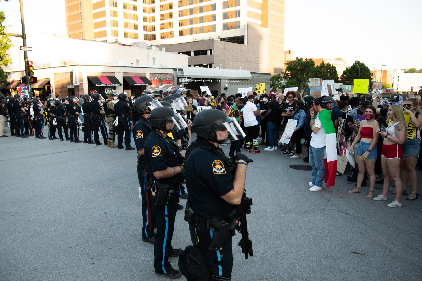 Protest Monday